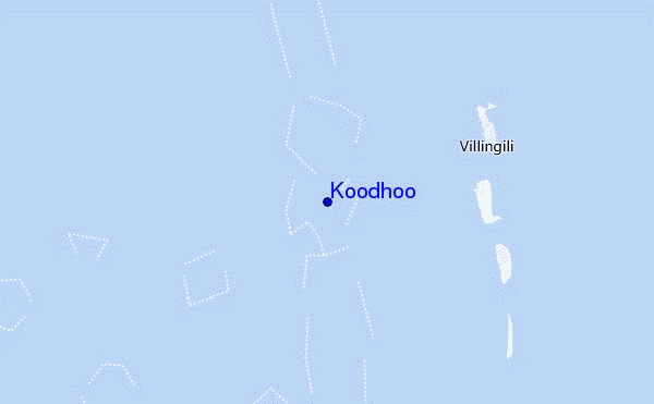 locatiekaart van Koodhoo
