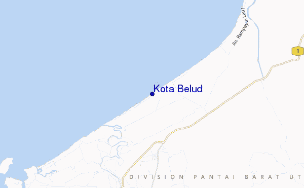 locatiekaart van Kota Belud