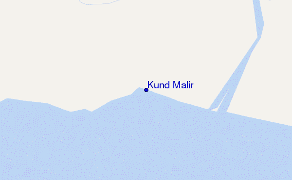 locatiekaart van Kund Malir