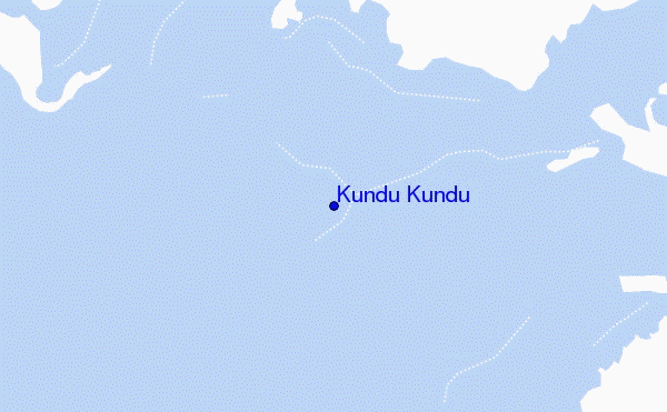 locatiekaart van Kundu Kundu