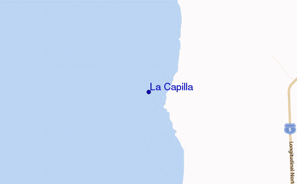 locatiekaart van La Capilla
