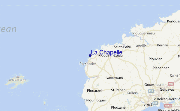 La Chapelle Location Map