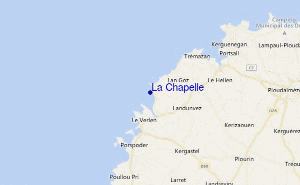 locatiekaart van La Chapelle