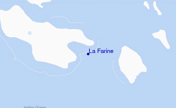 locatiekaart van La Farine