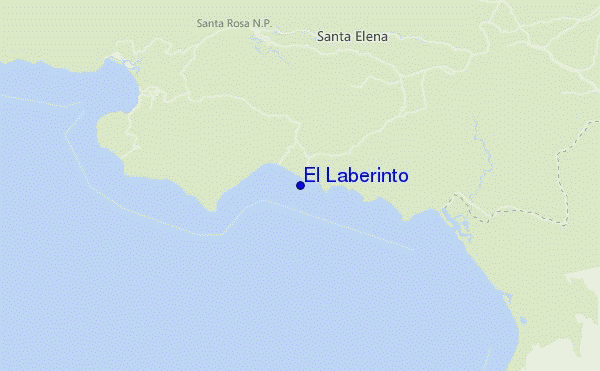 locatiekaart van El Laberinto
