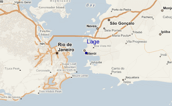 locatiekaart van Lage