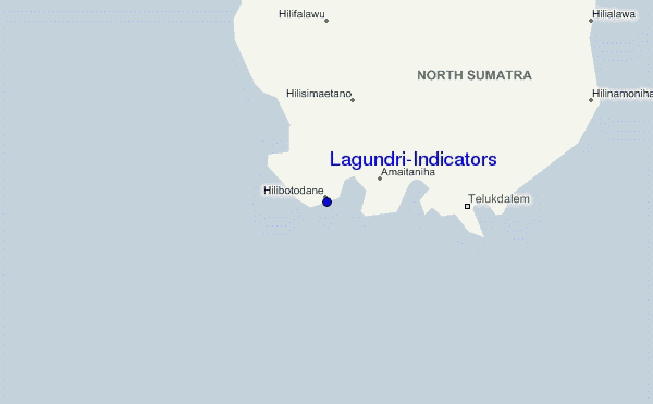 locatiekaart van Lagundri-Indicators