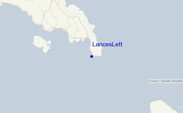locatiekaart van Lances Left
