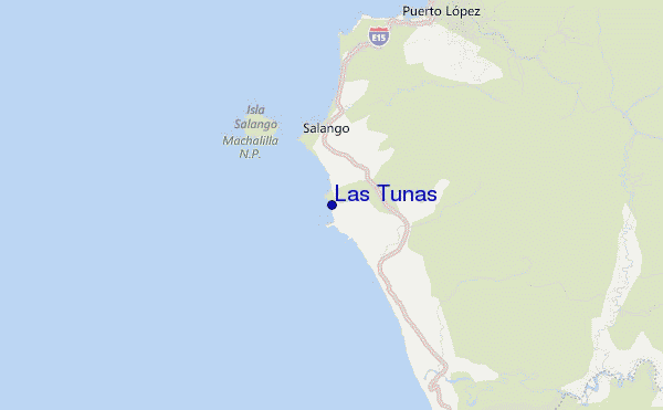locatiekaart van Las Tunas