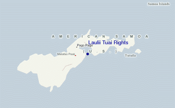 locatiekaart van Lauli'i Tuai Rights