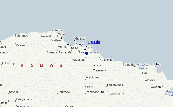 locatiekaart van Laulii