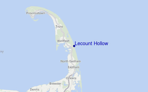 Lecount Hollow Location Map