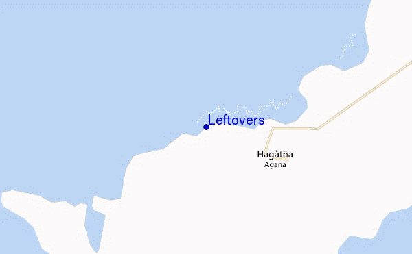 locatiekaart van Leftovers