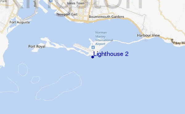 locatiekaart van Lighthouse 2