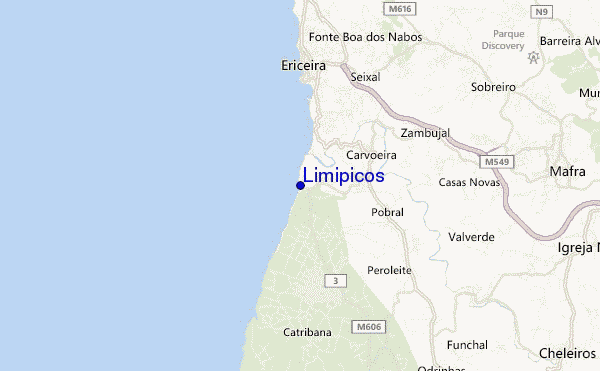 locatiekaart van Limipicos