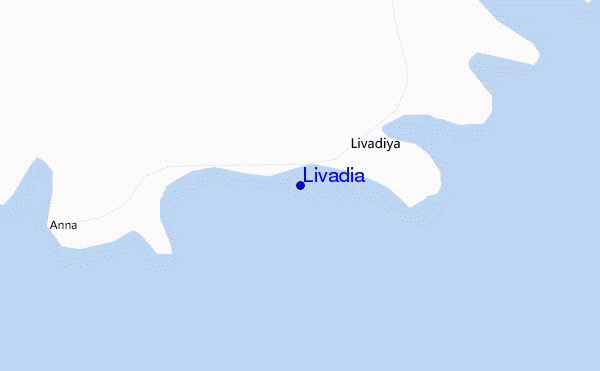 locatiekaart van Livadia