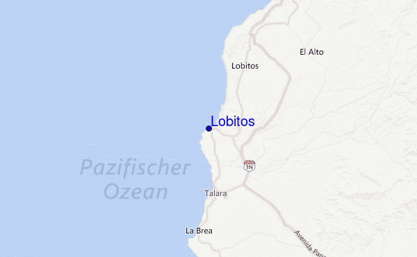 Lobitos Location Map