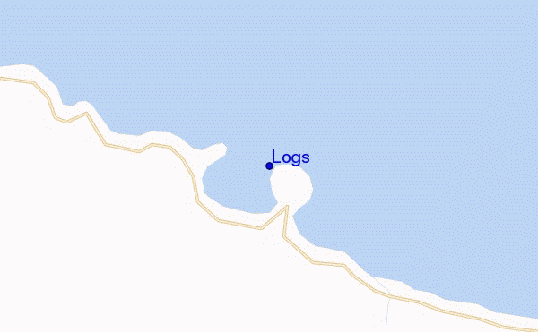 locatiekaart van Logs
