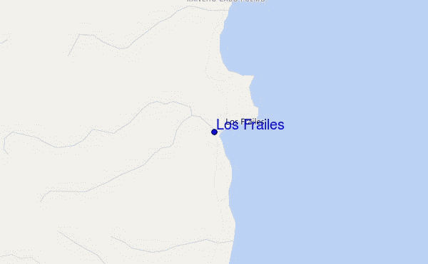 locatiekaart van Los Frailes
