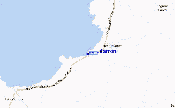 locatiekaart van Lu Litarroni