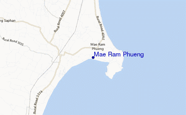 locatiekaart van Mae Ram Phueng