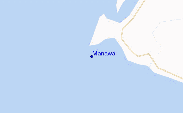 locatiekaart van Manawa
