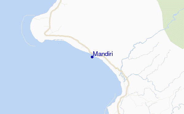 locatiekaart van Mandiri