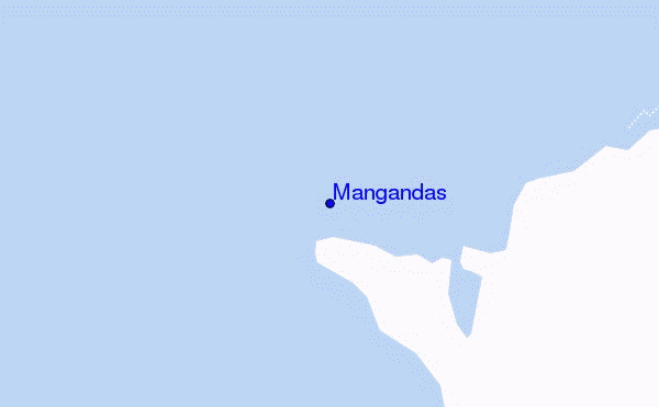 locatiekaart van Mangandas