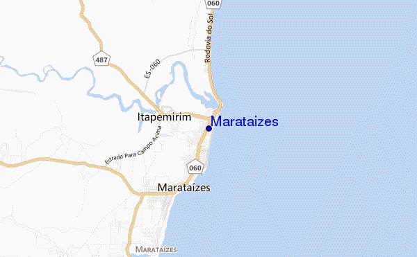 locatiekaart van Marataizes