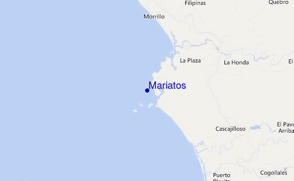 locatiekaart van Mariatos