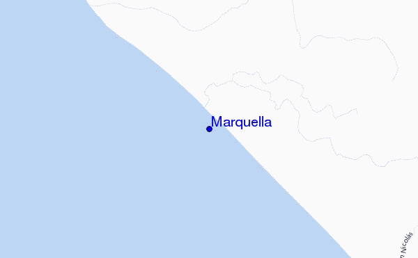 locatiekaart van Marquella