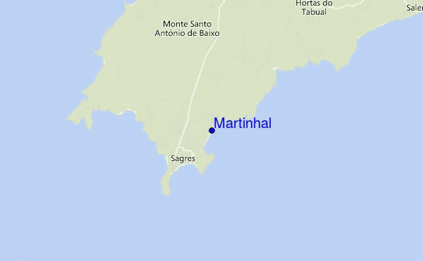 locatiekaart van Martinhal