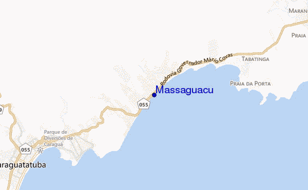 locatiekaart van Massaguacu