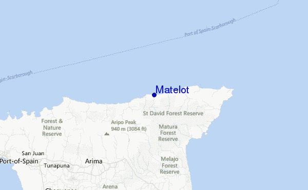 Matelot Location Map