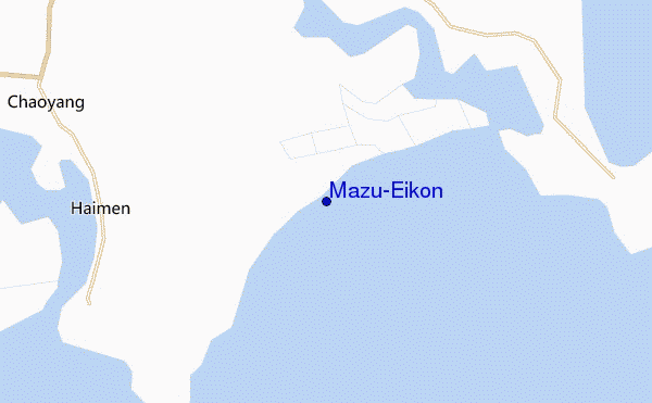 locatiekaart van Mazu-Eikon