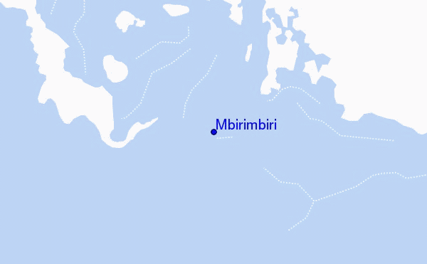 locatiekaart van Mbirimbiri