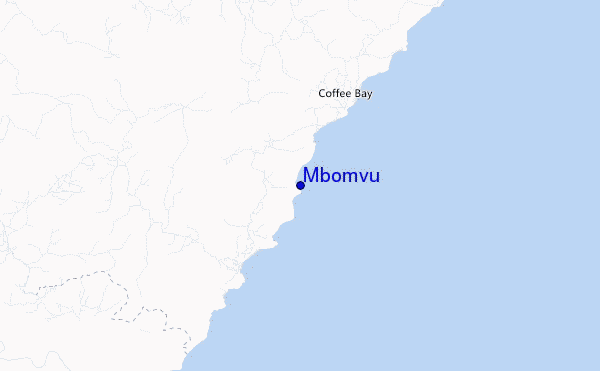 locatiekaart van Mbomvu