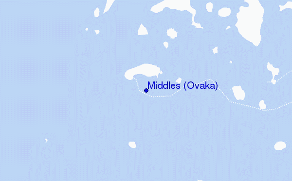 locatiekaart van Middles (Ovaka)