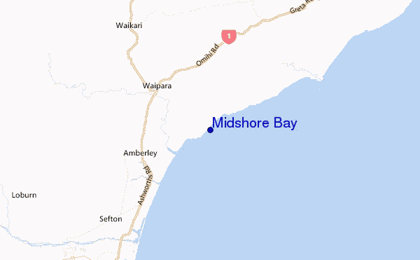 Midshore Bay Location Map