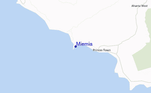 locatiekaart van Miemia