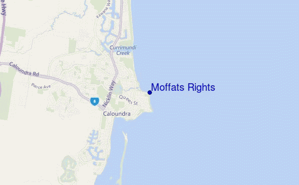 locatiekaart van Moffats Rights