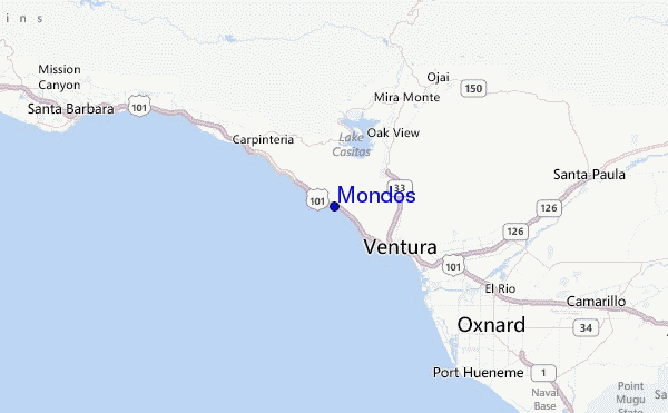 Mondos Location Map