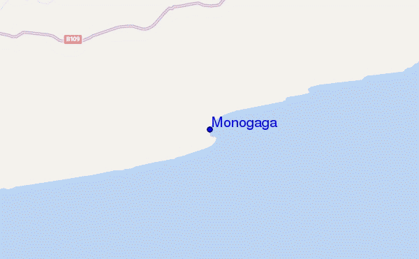 locatiekaart van Monogaga