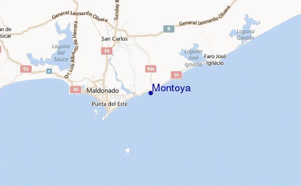Montoya Location Map