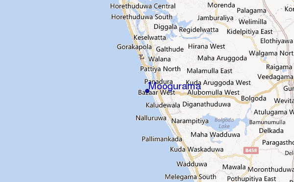 locatiekaart van Moogurama