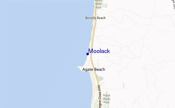 locatiekaart van Moolack