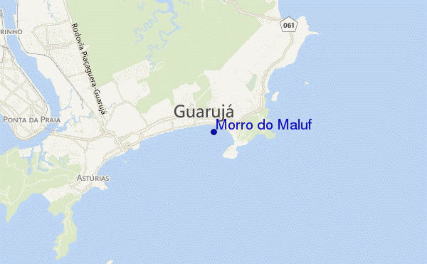 locatiekaart van Morro do Maluf