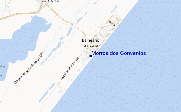 locatiekaart van Morros dos Conventos
