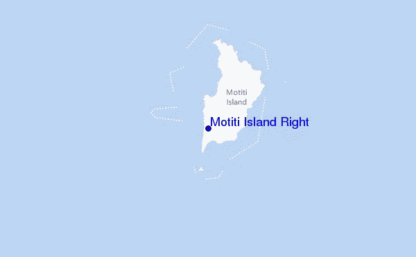 locatiekaart van Motiti Island Right