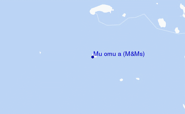 locatiekaart van Mu omu a (M&Ms)